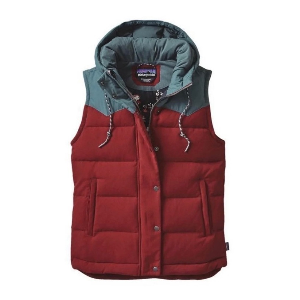 RARE🍄 Patagonia Women's Bivy Hooded‎ Down Vest